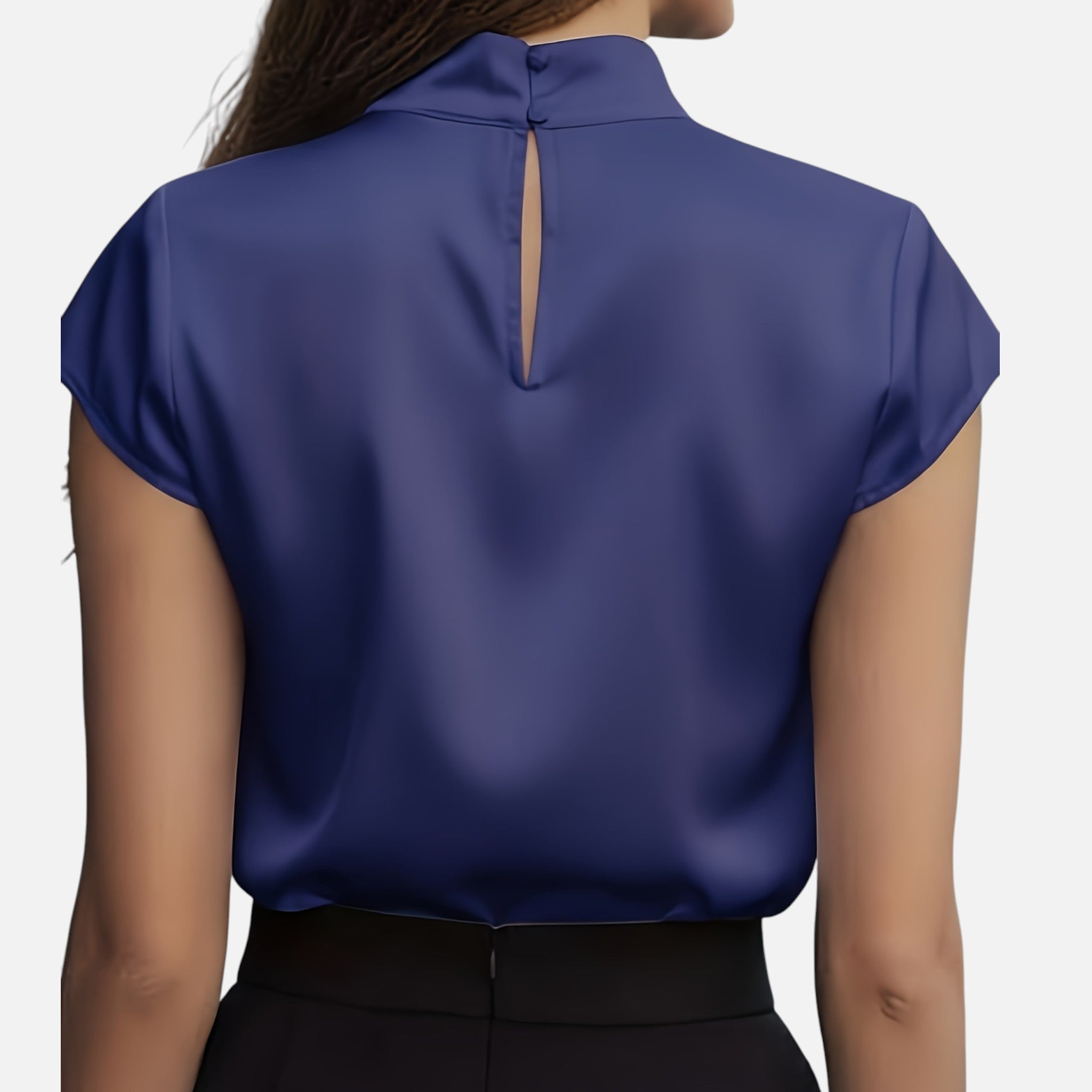 Amvanto | Women’s Elegant Short-Sleeve Blouse