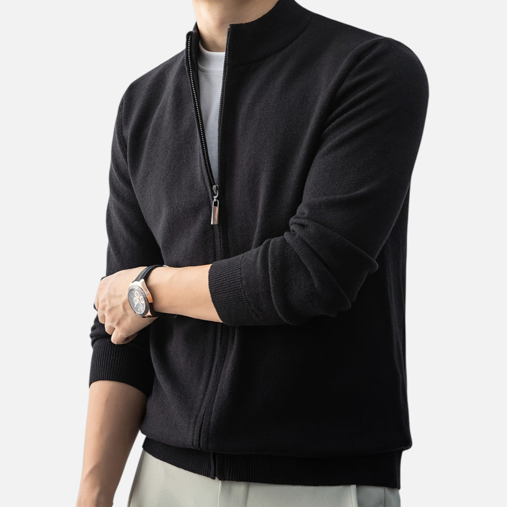 Amvanto | Men’s Heritage Zip Cardigan