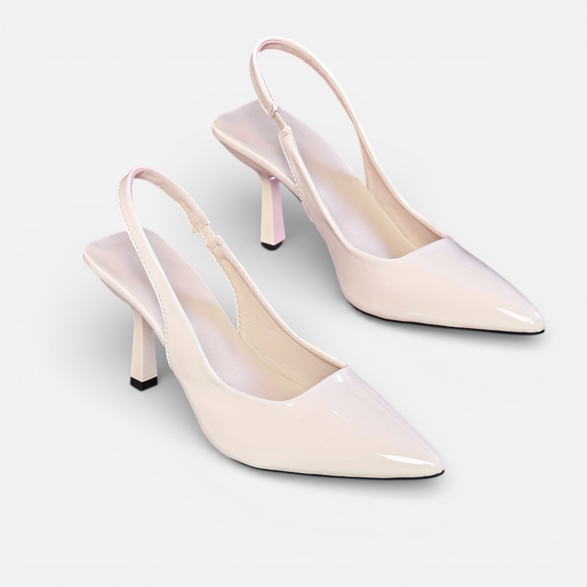 Amvanto | Women’s Glossy Pointed-Toe High Heels