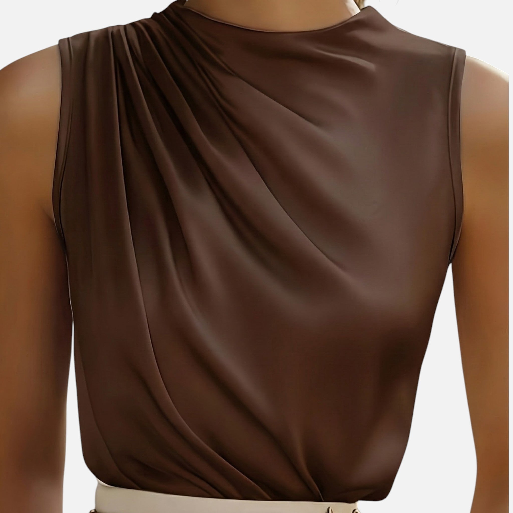 Amvanto | Women’s Sleeveless Ruffle Blouse
