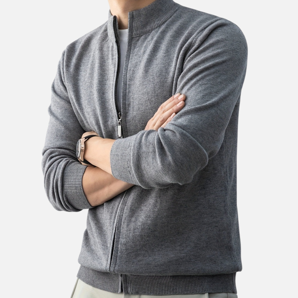Amvanto | Men’s Heritage Zip Cardigan