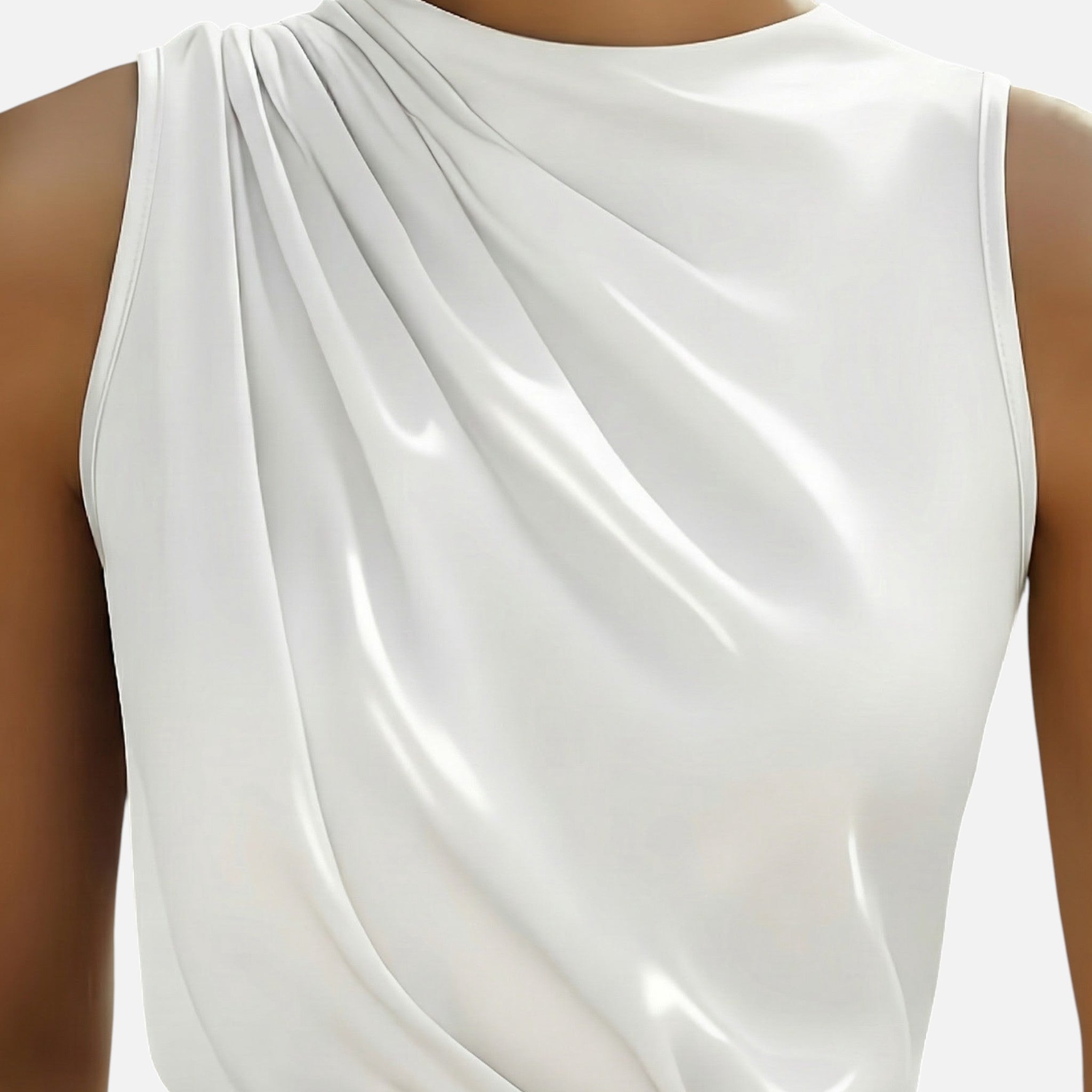 Amvanto | Women’s Sleeveless Ruffle Blouse