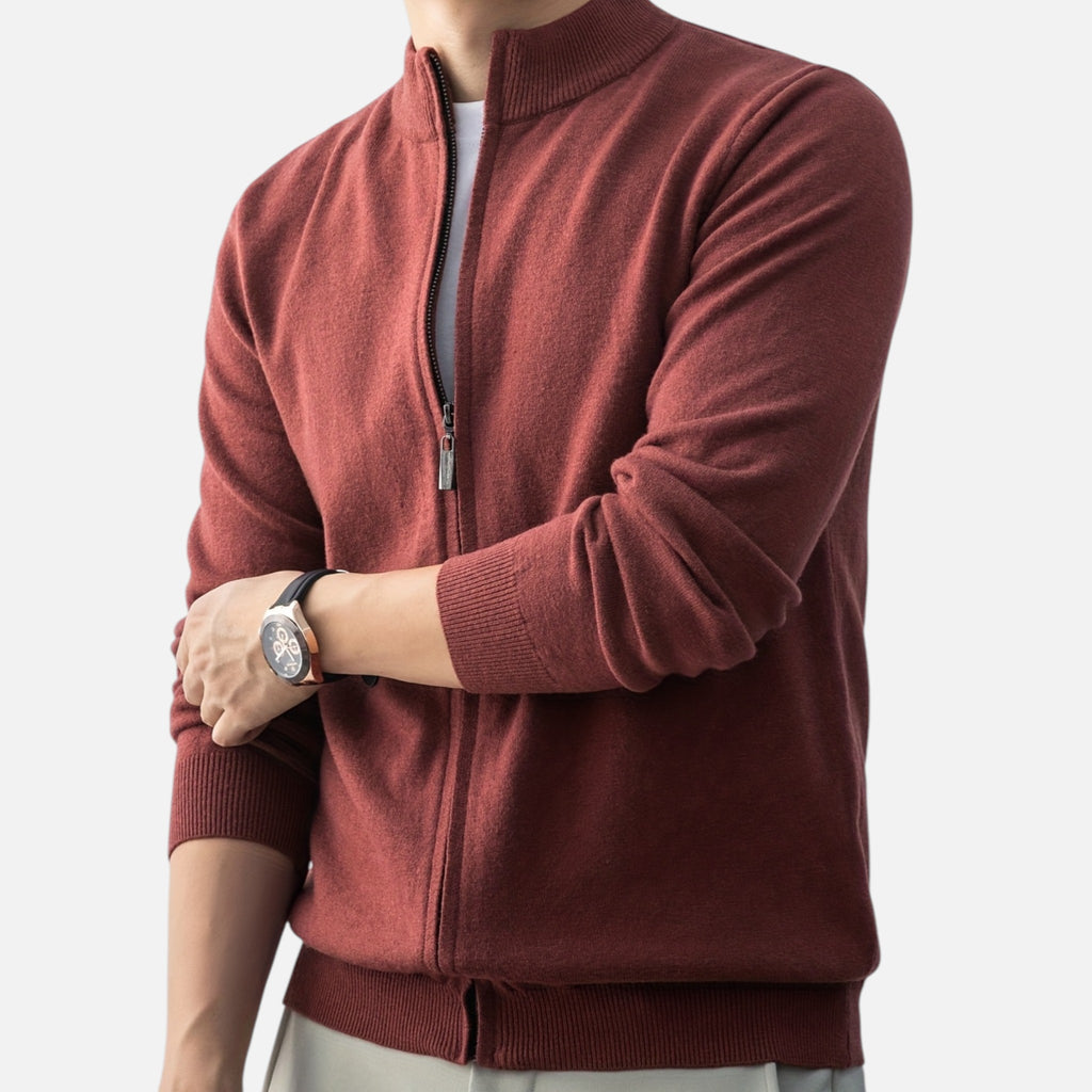 Amvanto | Men’s Heritage Zip Cardigan