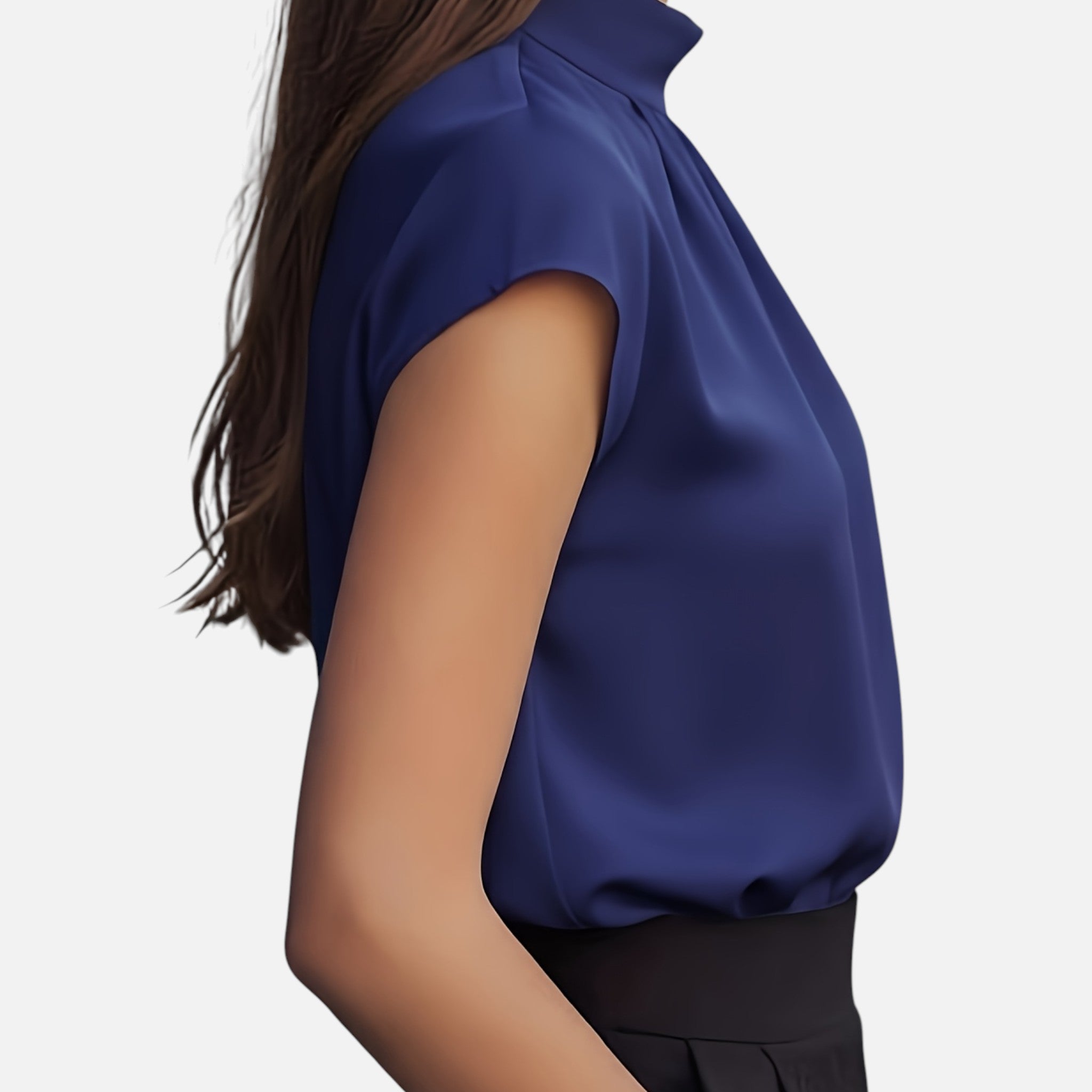 Amvanto | Women’s Elegant Short-Sleeve Blouse