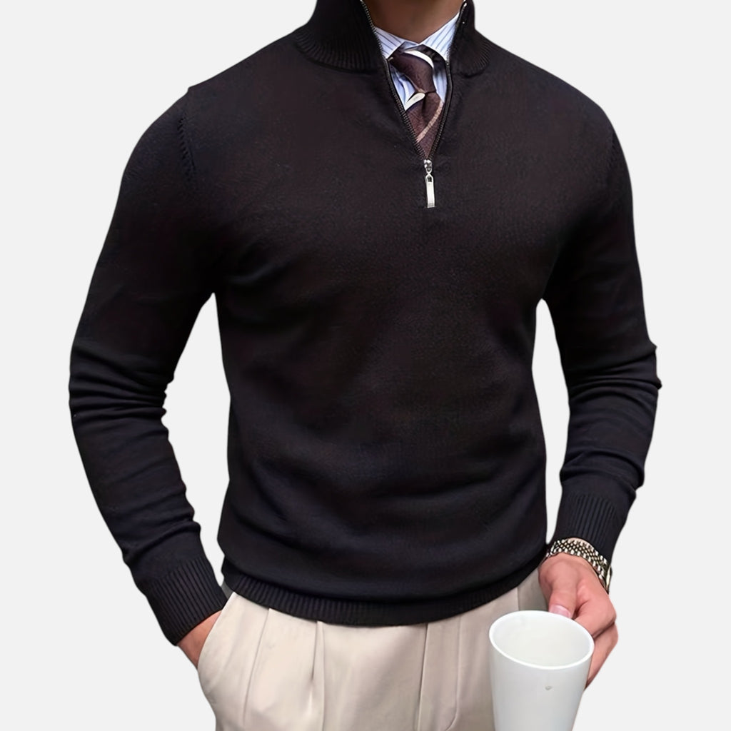 Amvanto | Men’s Ivy Stand-Collar Pullover