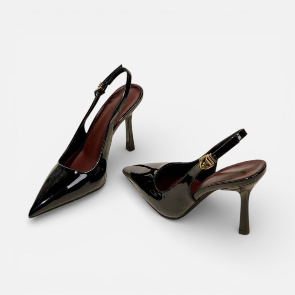 Amvanto | Elegant Open-Back Strappy Heels