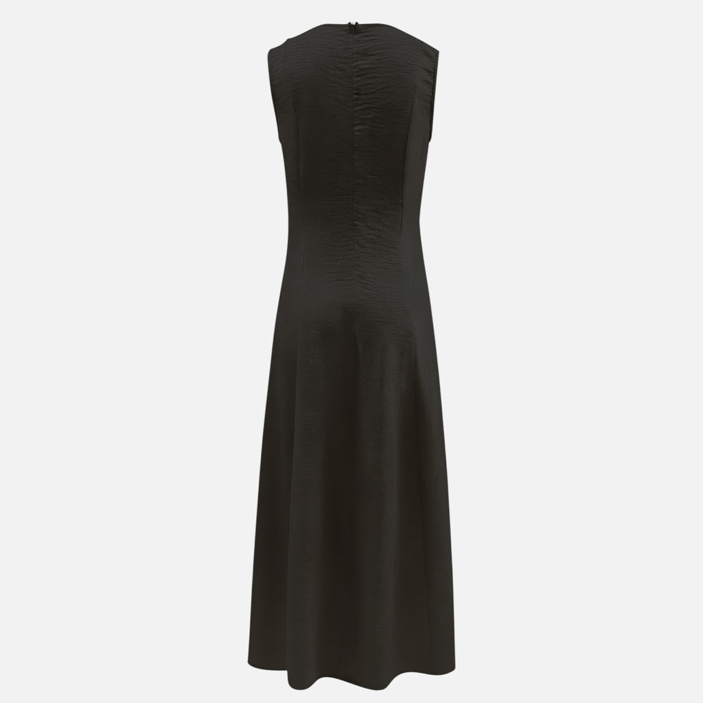 Amvanto | Sleeveless Frill-Detail Summer Dress for Women