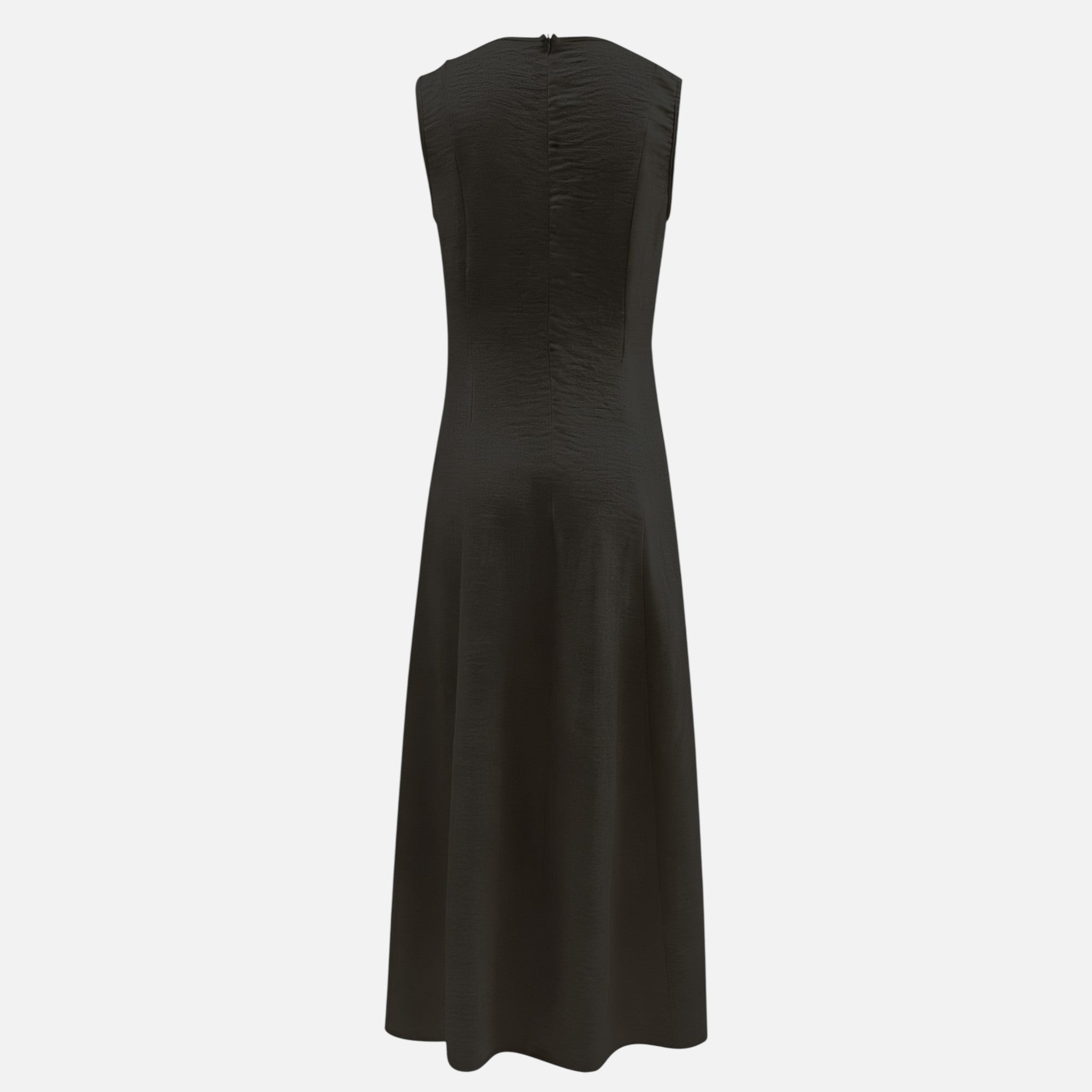 Amvanto | Sleeveless Frill-Detail Summer Dress for Women