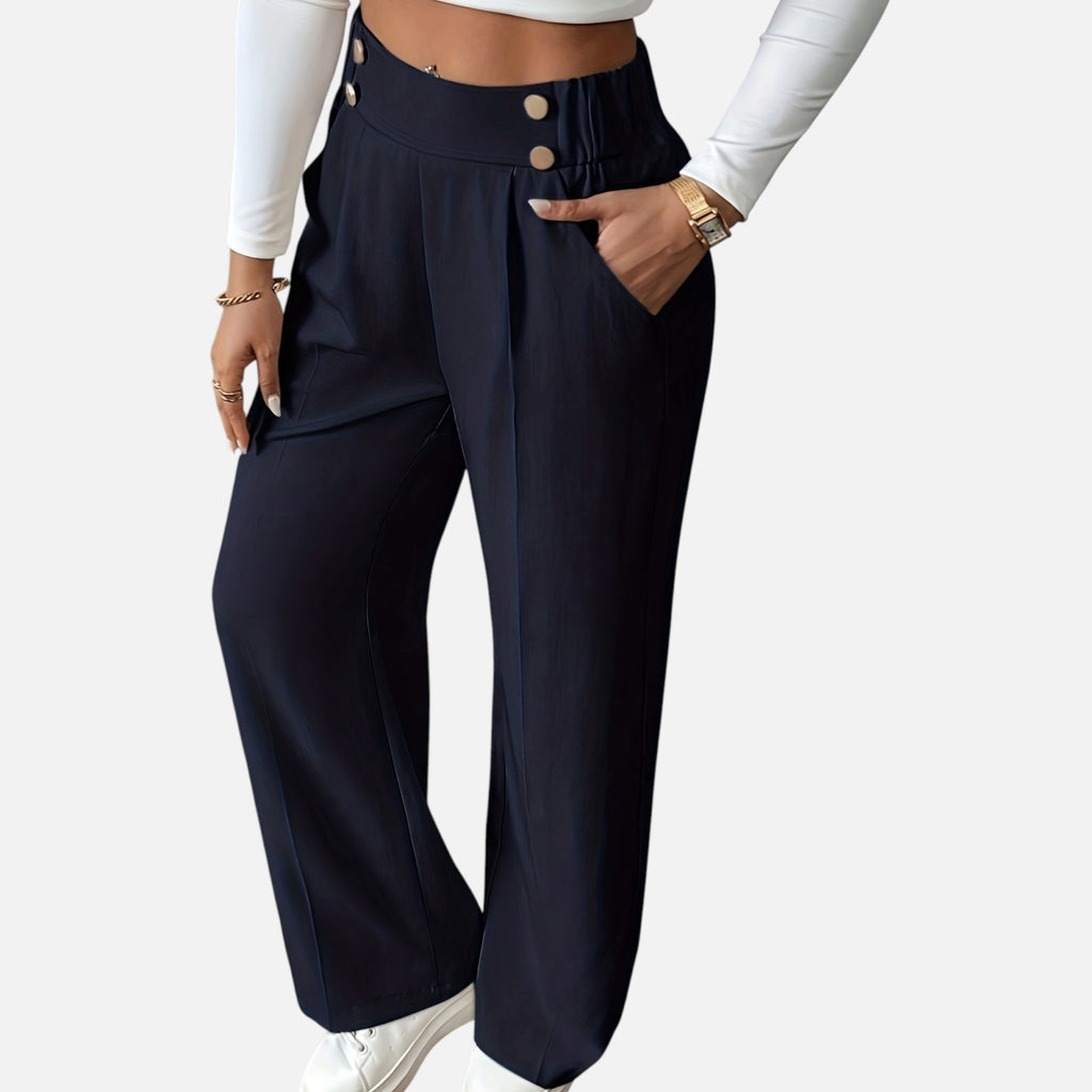 Amvanto | Women’s Refined Office Straight-Leg Trousers
