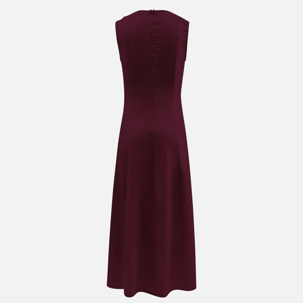 Amvanto | Sleeveless Frill-Detail Summer Dress for Women