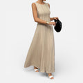 Amvanto | Sleeveless Frill-Detail Summer Dress for Women
