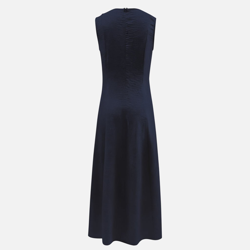 Amvanto | Sleeveless Frill-Detail Summer Dress for Women