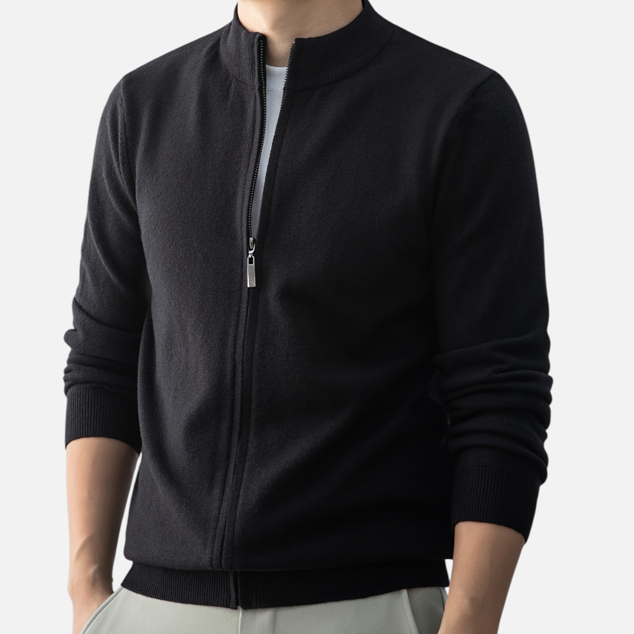 Amvanto | Men’s Heritage Zip Cardigan