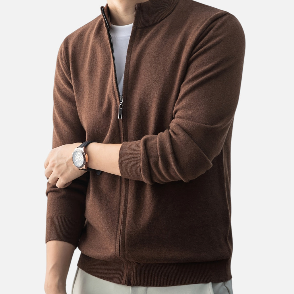 Amvanto | Men’s Heritage Zip Cardigan