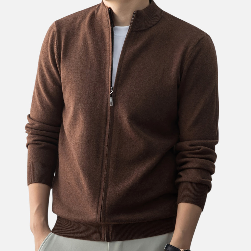Amvanto | Men’s Heritage Zip Cardigan