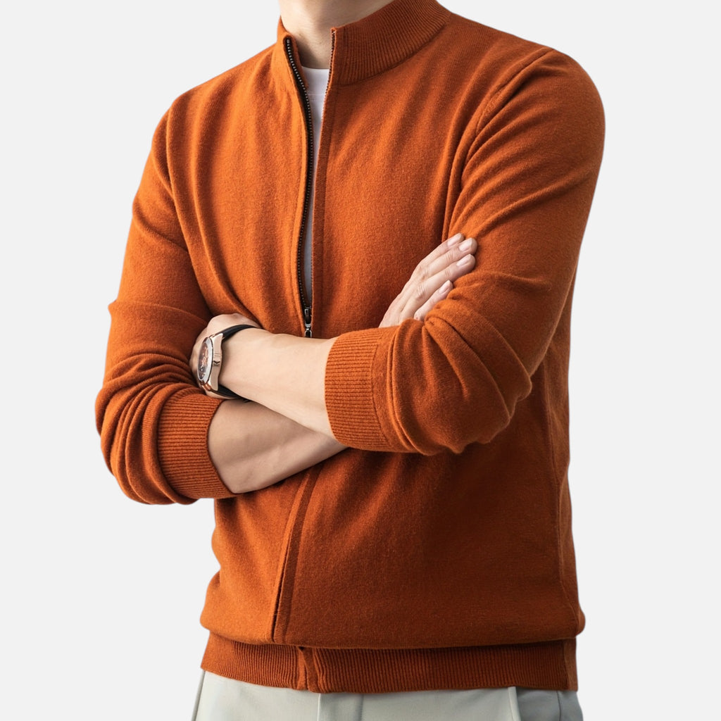 Amvanto | Men’s Heritage Zip Cardigan