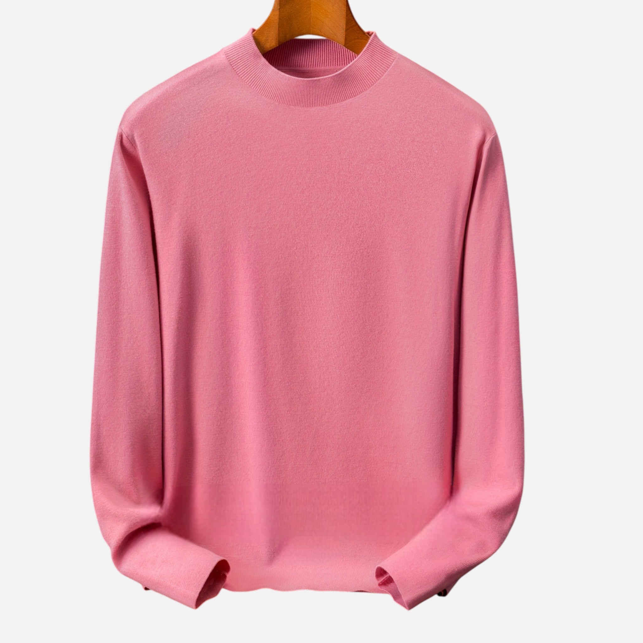 Amvanto | Men’s Tencel Round-Neck Knit Pullover