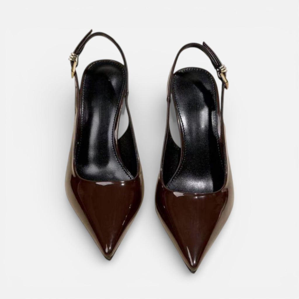 Amvanto | Elegant Open-Back Strappy Heels