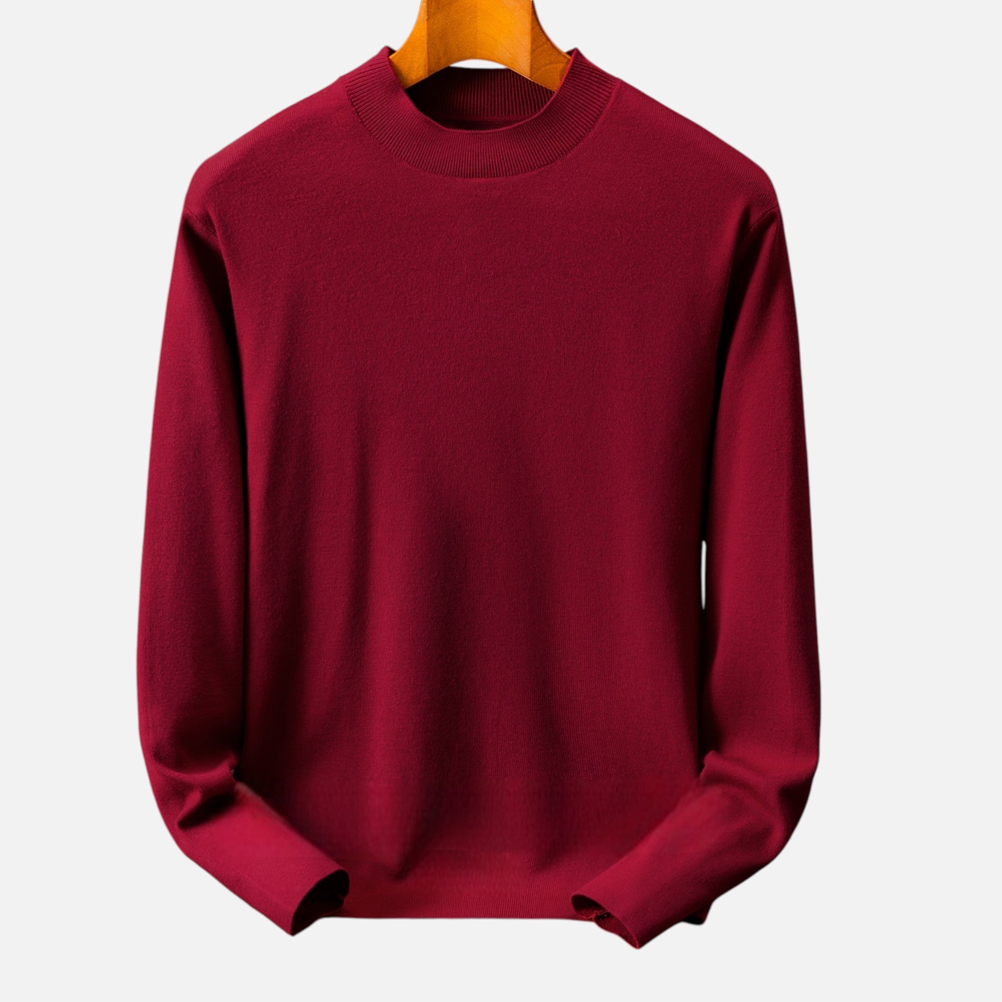 Amvanto | Men’s Tencel Round-Neck Knit Pullover