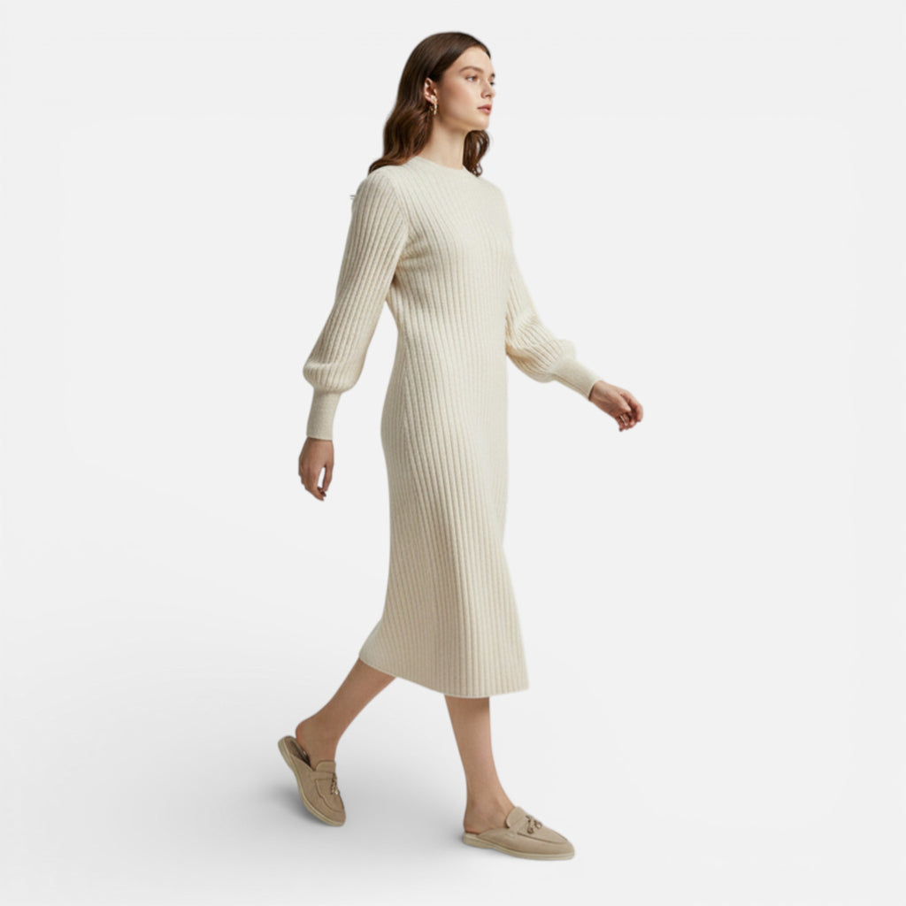 Amvanto | Casual Round-Toe Fur-Trim Flats