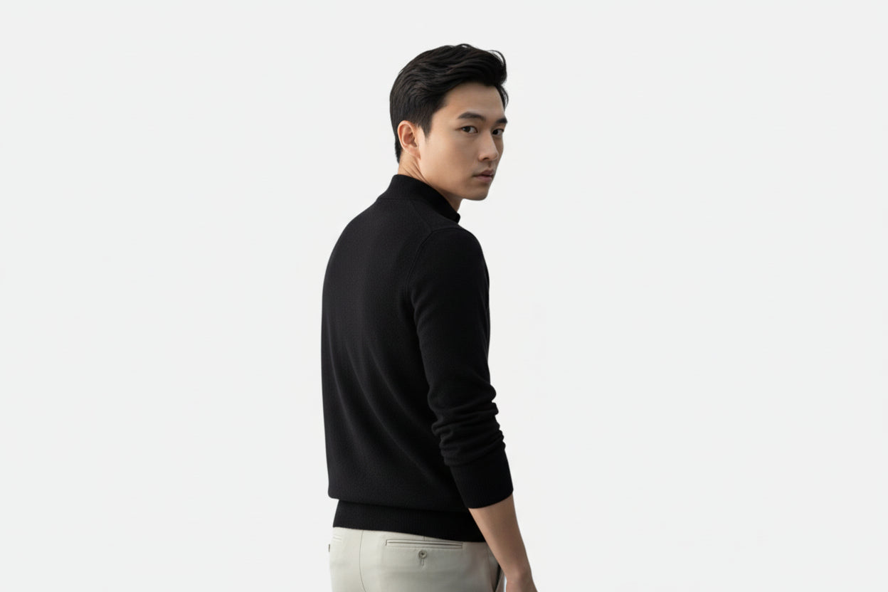 Amvanto | Men’s Heritage Zip Cardigan