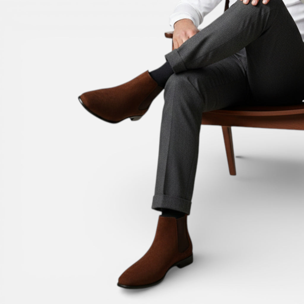 Amvanto | Men’s Refined Slip-On Chelsea Boots