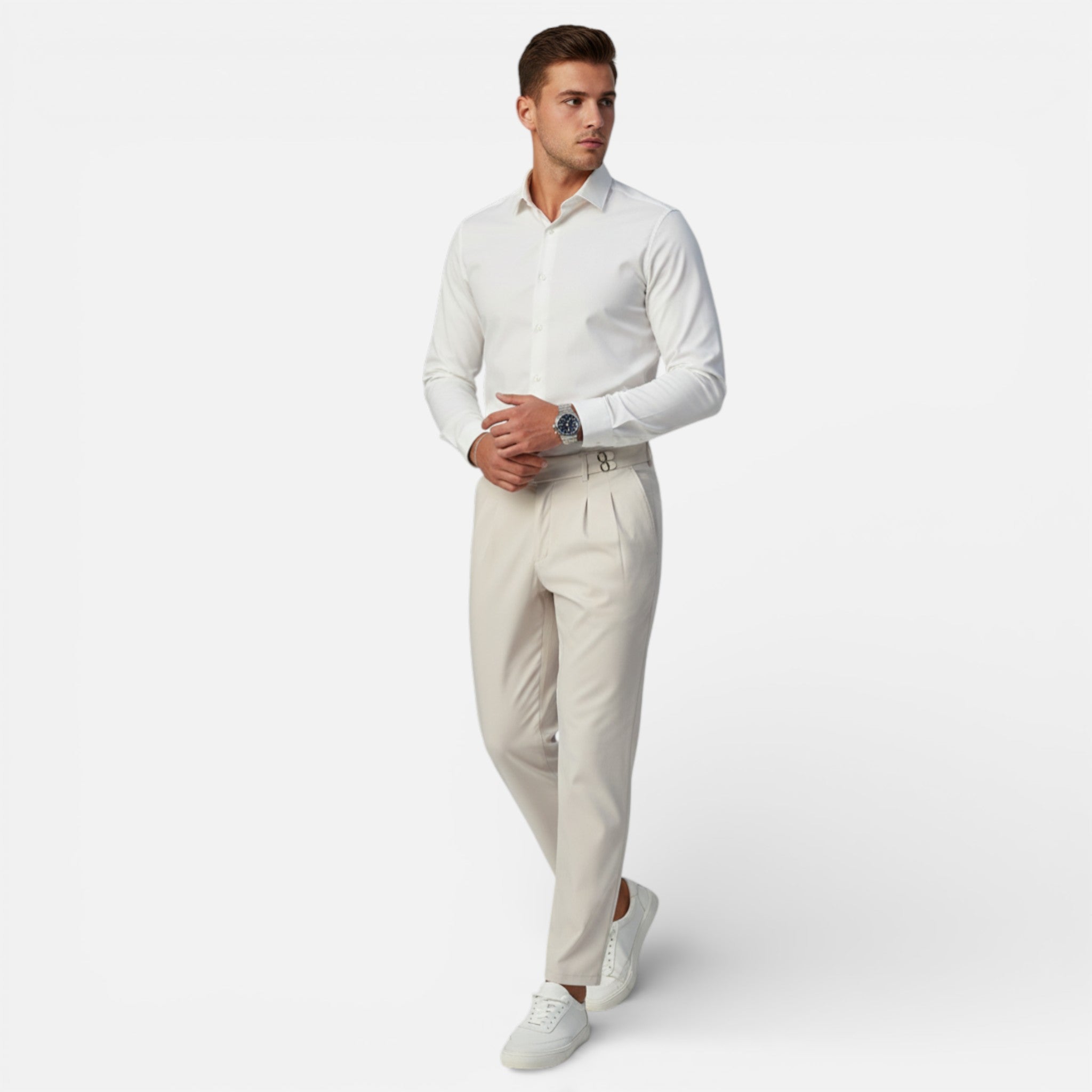 Amvanto | Men’s Tapered Commuter Trousers