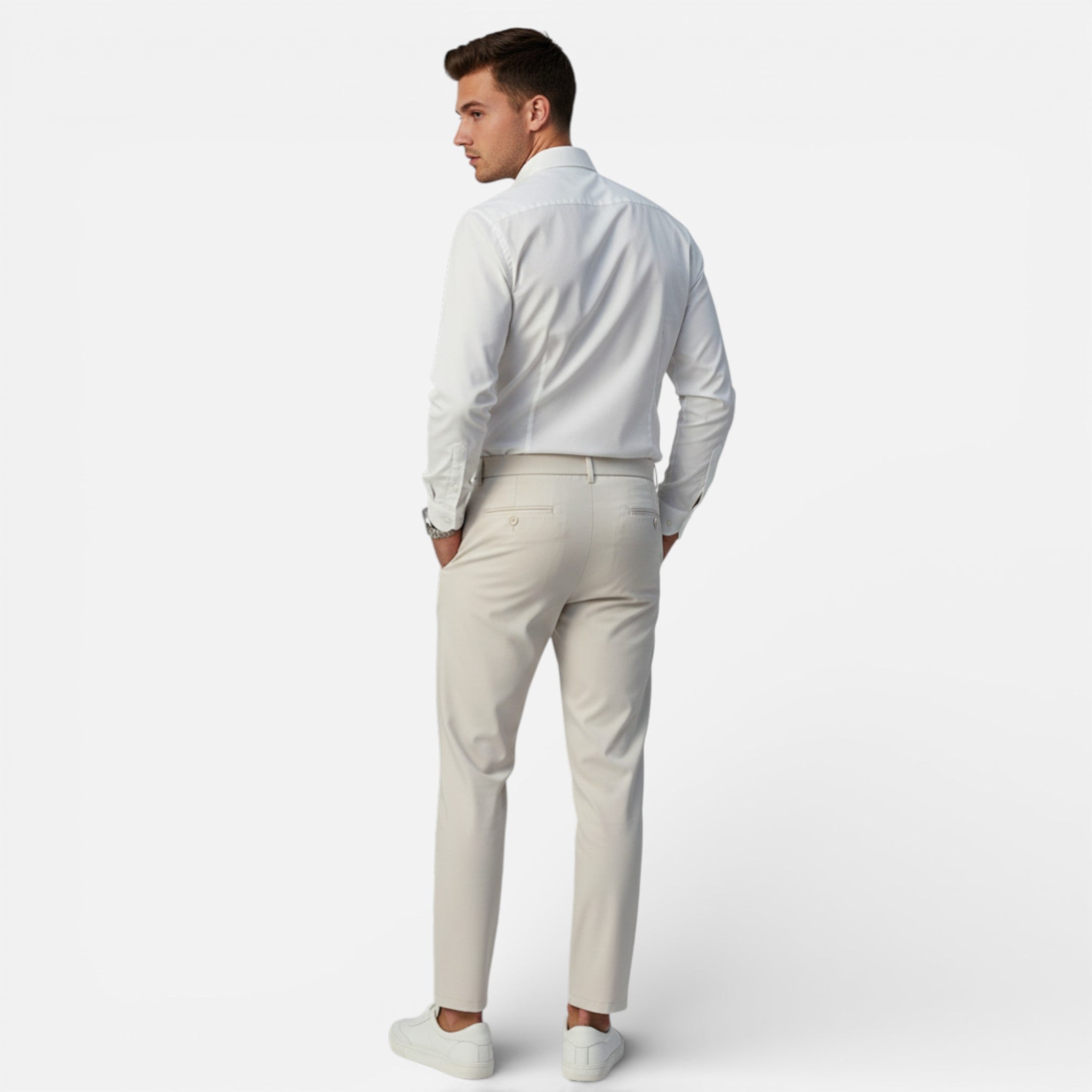 Amvanto | Men’s Tapered Commuter Trousers