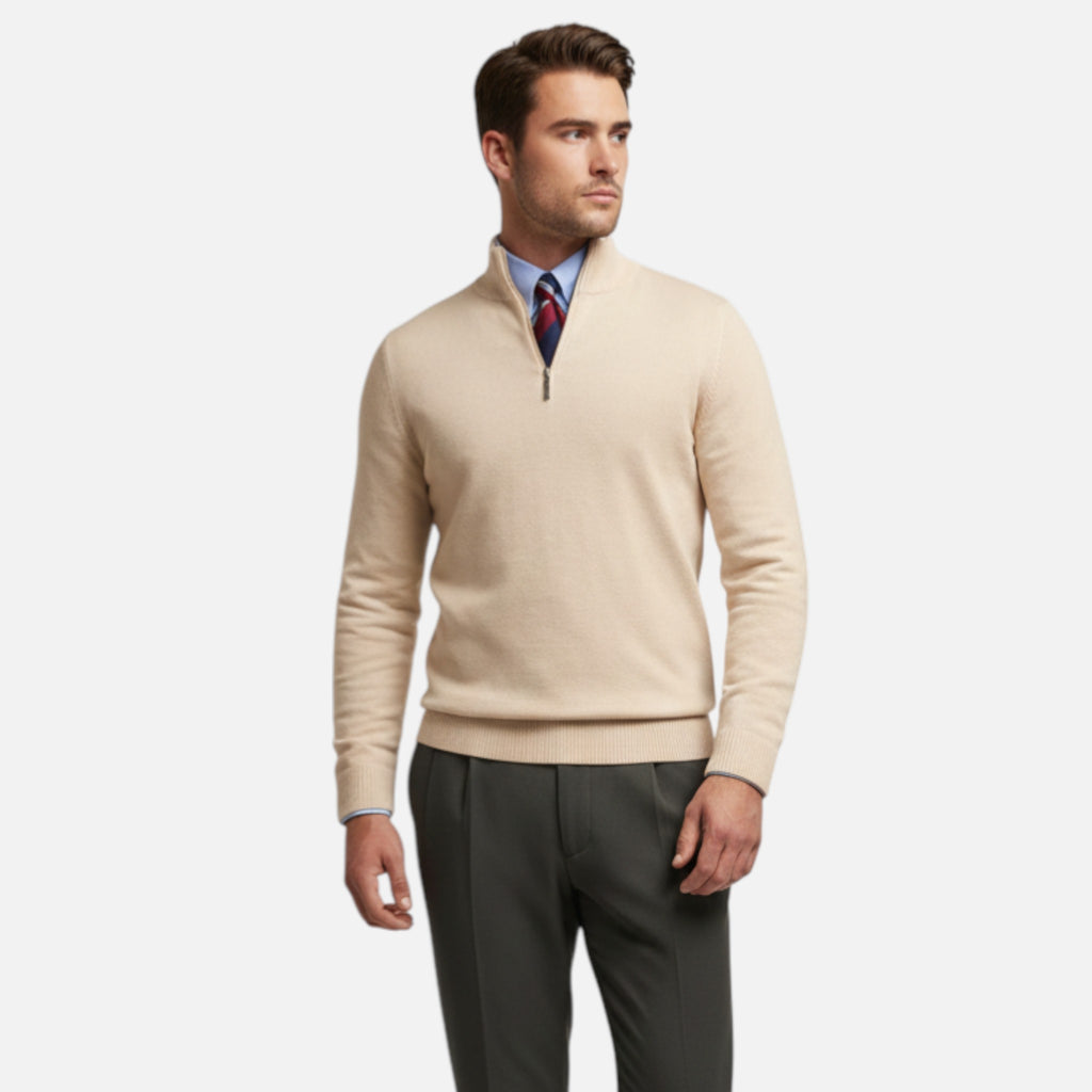 Amvanto | Men’s Ivy Stand-Collar Pullover