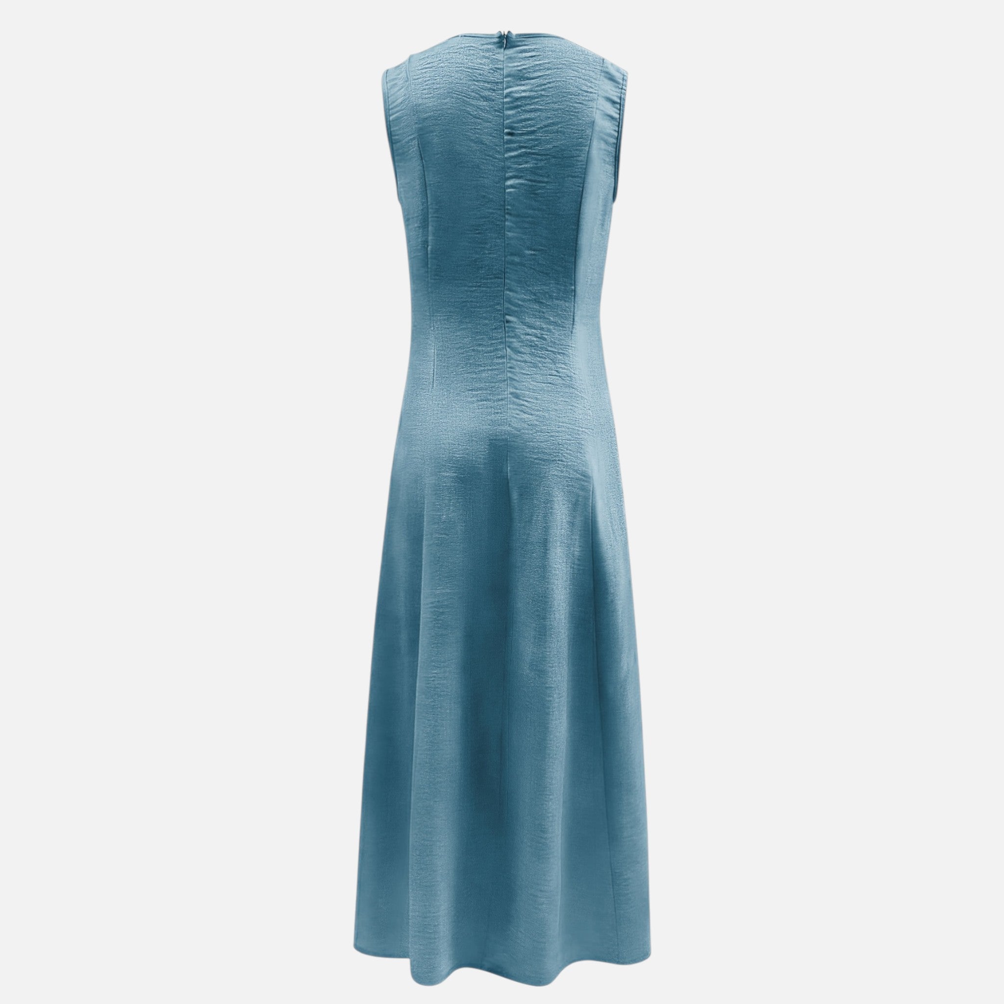 Amvanto | Sleeveless Frill-Detail Summer Dress for Women