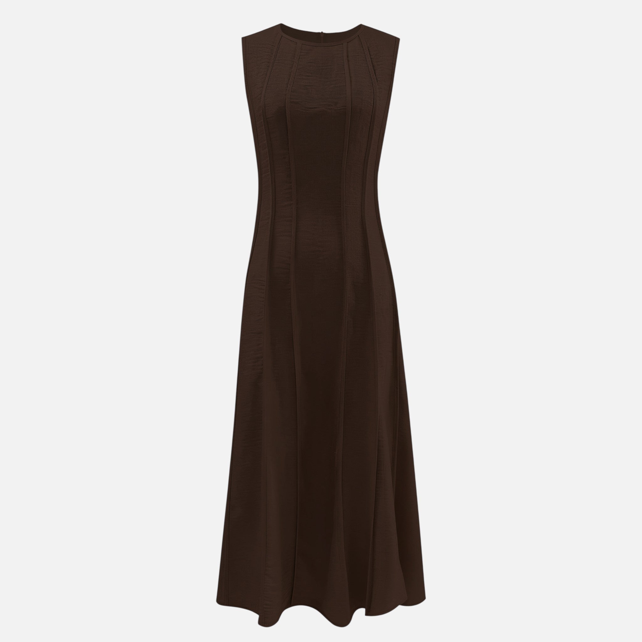 Amvanto | Sleeveless Frill-Detail Summer Dress for Women