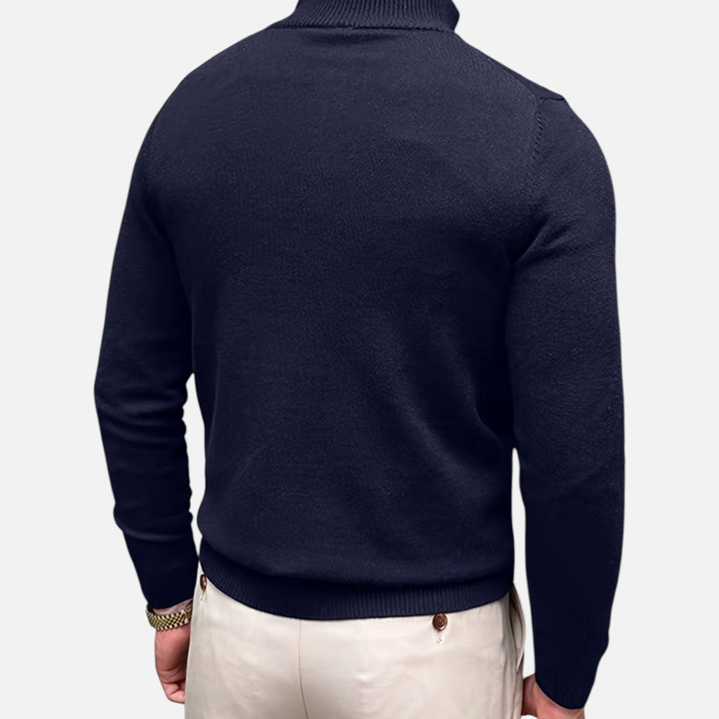Amvanto | Men’s Ivy Stand-Collar Pullover