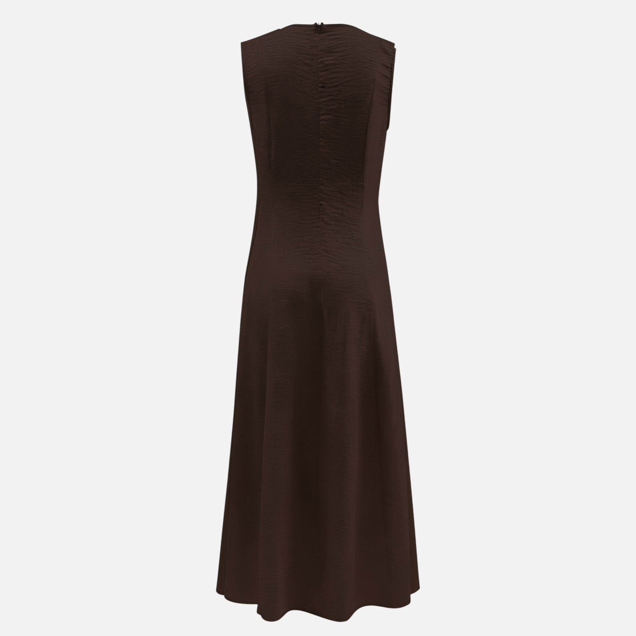 Amvanto | Sleeveless Frill-Detail Summer Dress for Women