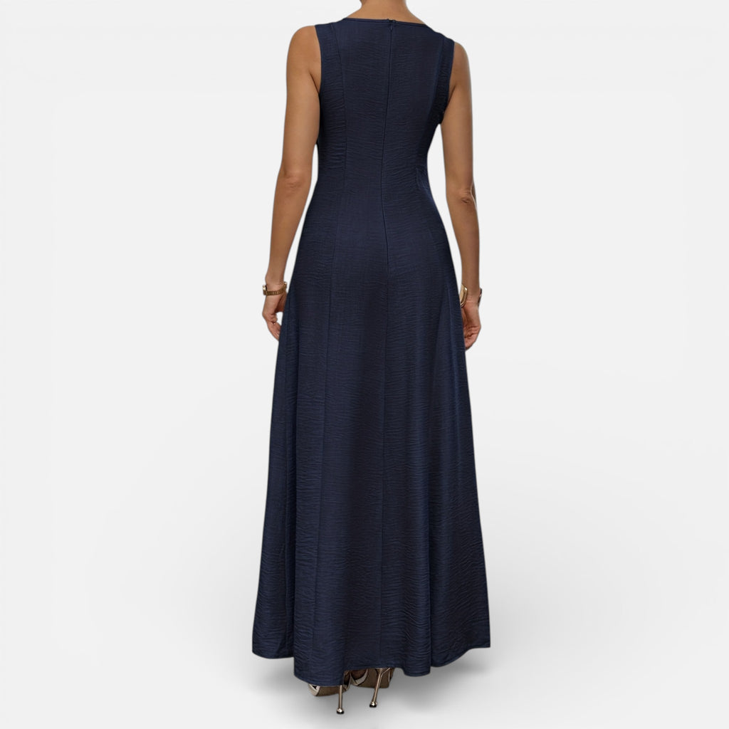 Amvanto | Sleeveless Frill-Detail Summer Dress for Women