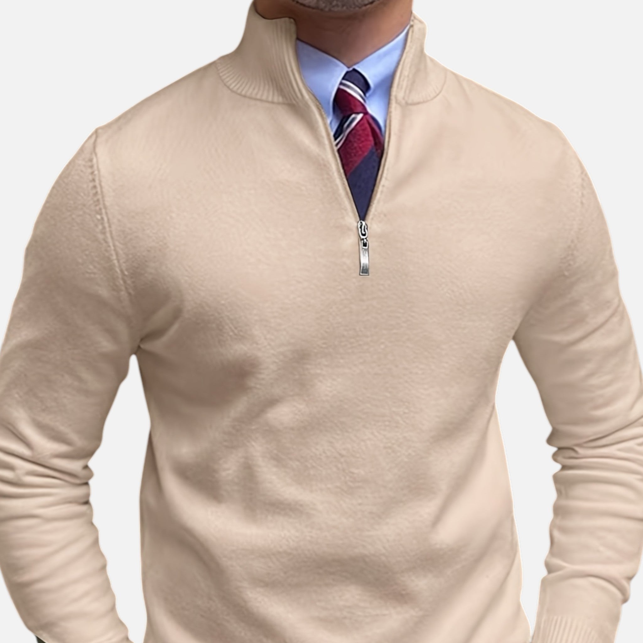 Amvanto | Men’s Ivy Stand-Collar Pullover