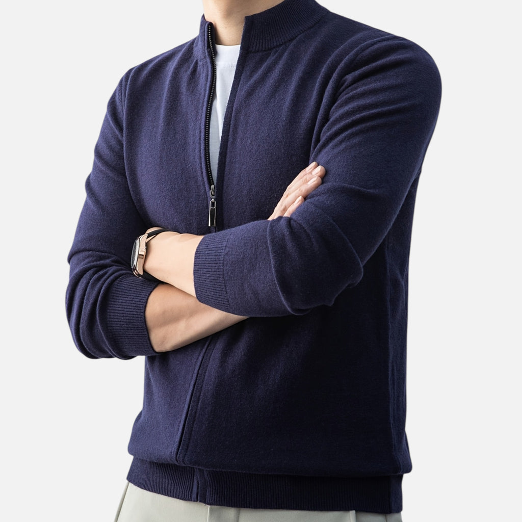 Amvanto | Men’s Heritage Zip Cardigan