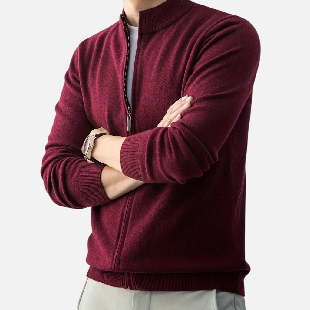 Amvanto | Men’s Heritage Zip Cardigan