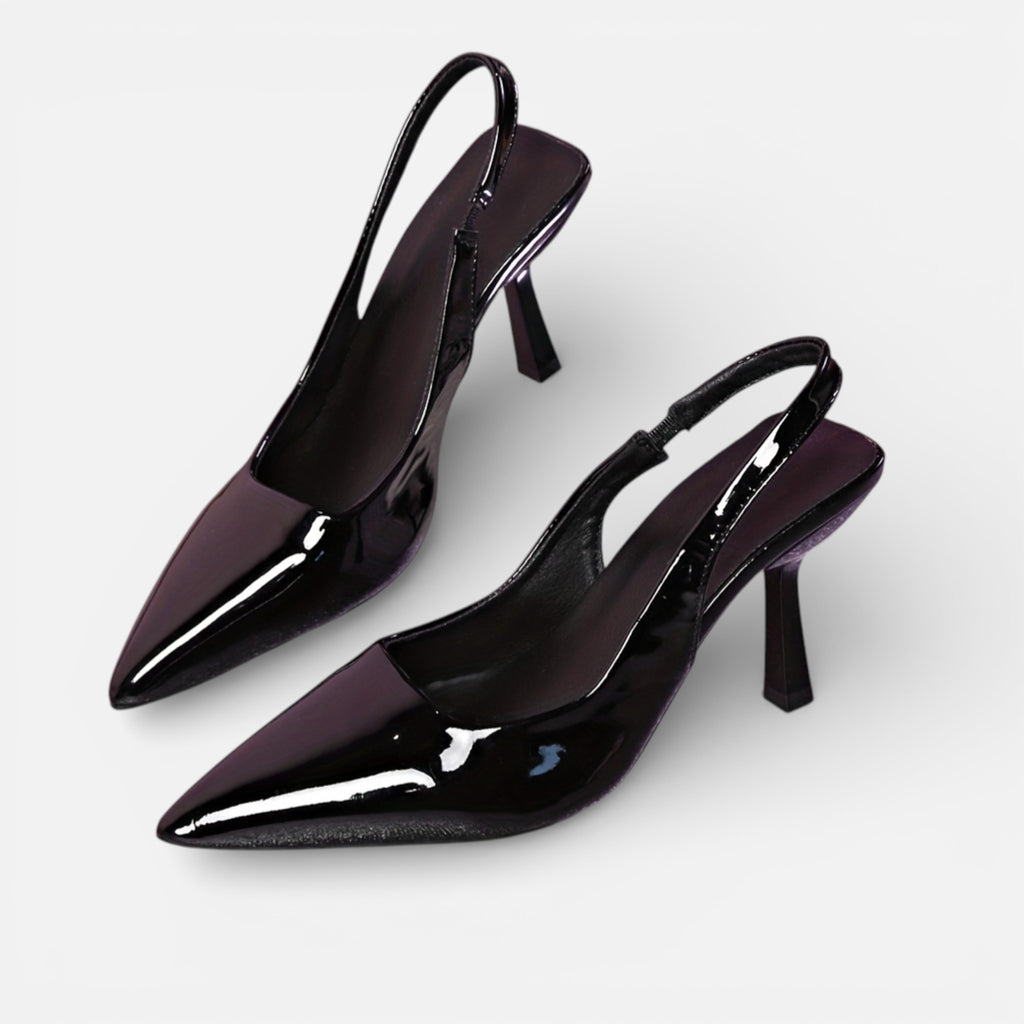 Amvanto | Women’s Glossy Pointed-Toe High Heels