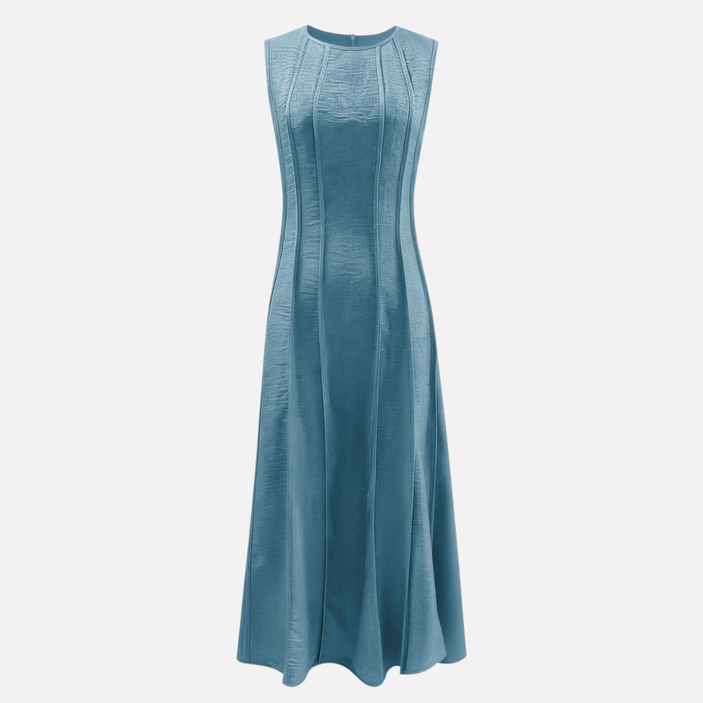 Amvanto | Sleeveless Frill-Detail Summer Dress for Women