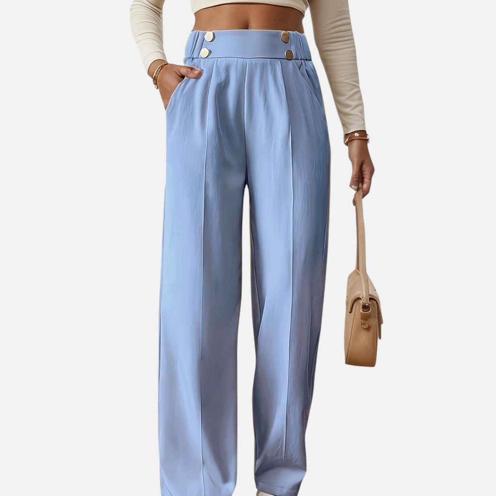 Amvanto | Women’s Refined Office Straight-Leg Trousers