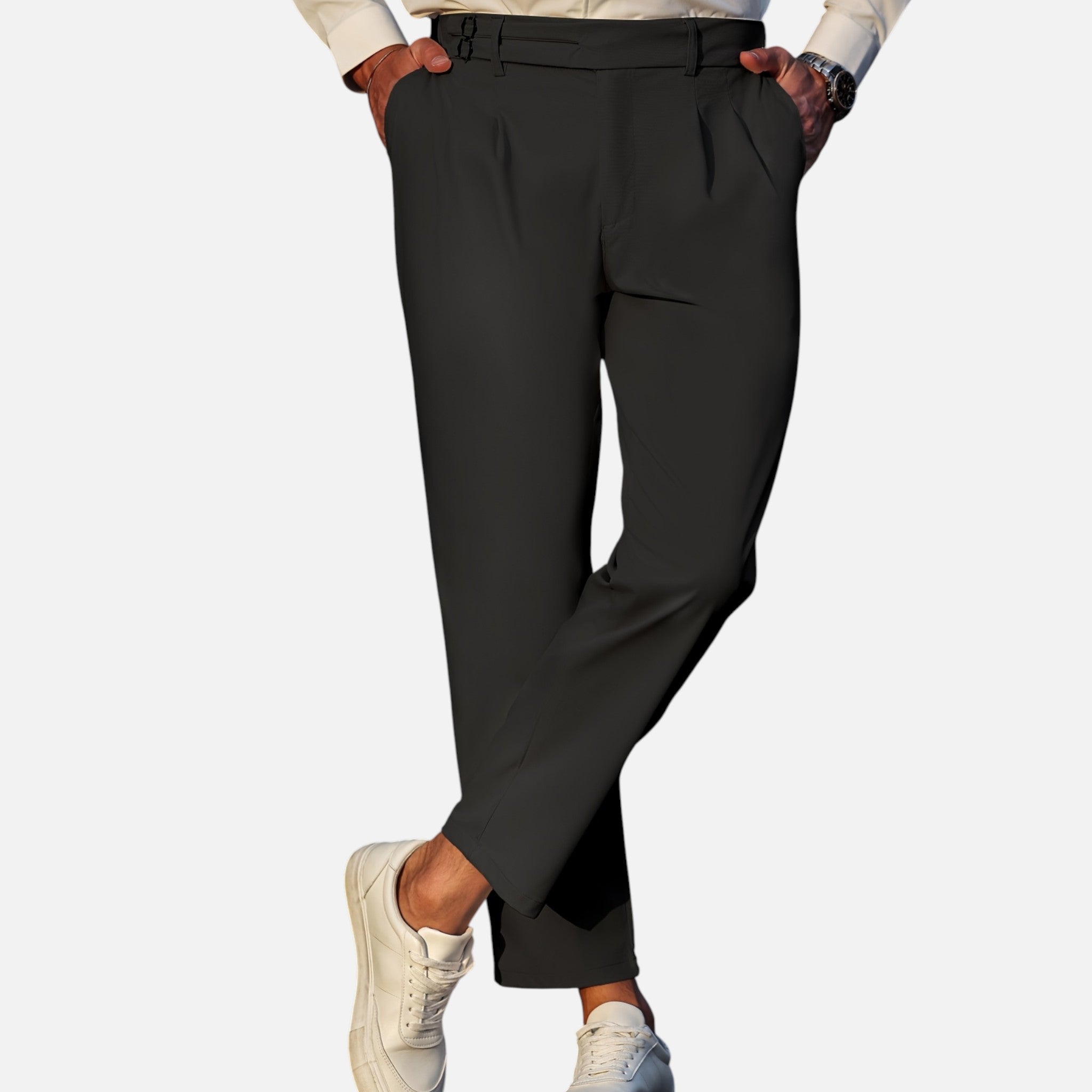 Amvanto | Men’s Tapered Commuter Trousers